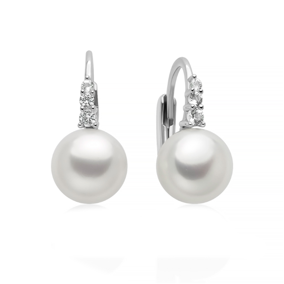Orecchini Miluna Donna in Argento Perla PER2948 - PER2948